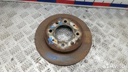 Диск тормозной задний KIA cerato 1 (2BL10LR02)