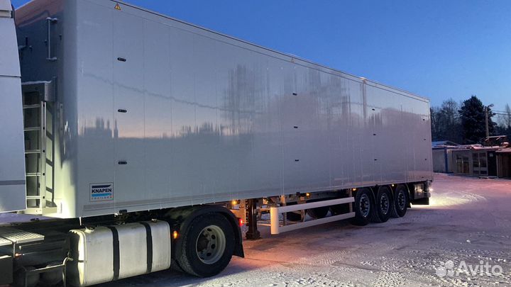 Полуприцеп мусоровоз транспортный Knapen K100 Next, 2024