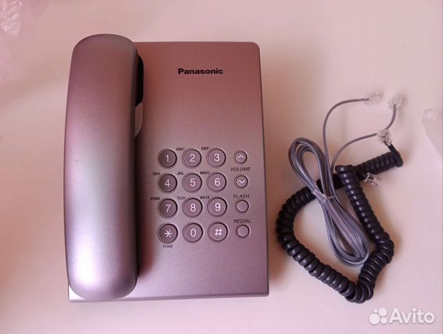Проводной телефон panasonic