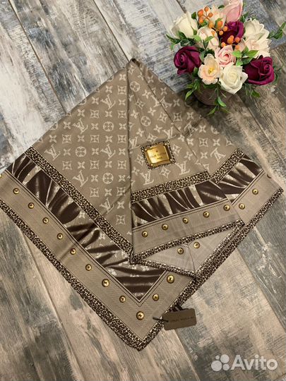 Платок шелковый Louis Vuitton 2 цвета новый