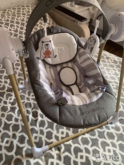 Детские электронные качели