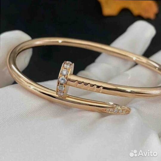 Браслет Cartier Juste un Clou Розовое золото 0,55ct