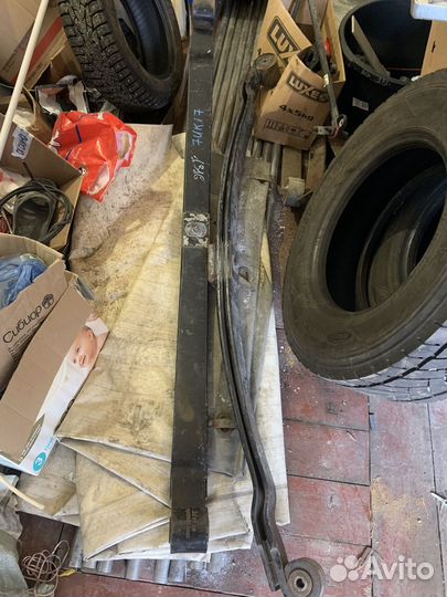 Рессора передняя двухлистовая ман тгл 85434026005