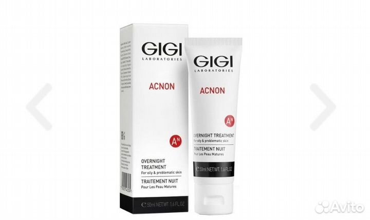 Крем ночной acnon gigi