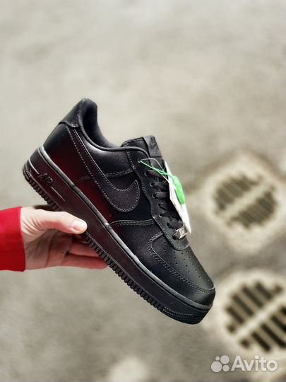 Кроссовки nike air force 1 low black