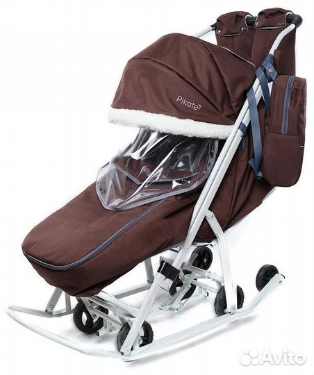 Коляска санки