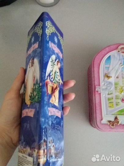 Сувенир, банка метал. 3шт