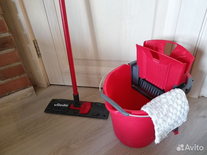 Набор Vileda ultramax (швабра+ведро с отжимом)
