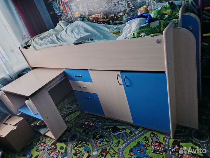 Детская кровать до 10л