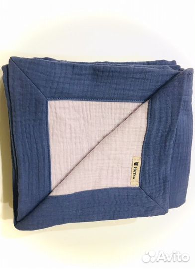 Муслиновый плед двухсторонний