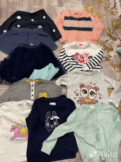 Вещи пакетом для девочки 98 104