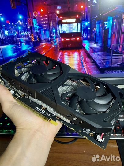 Видеокарта RX580 8Gb