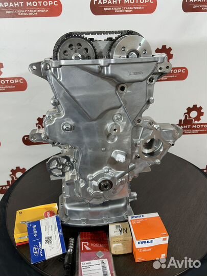 Двигатель на Hyundai solaris 1 kia Rio 3 G4FC 1.6