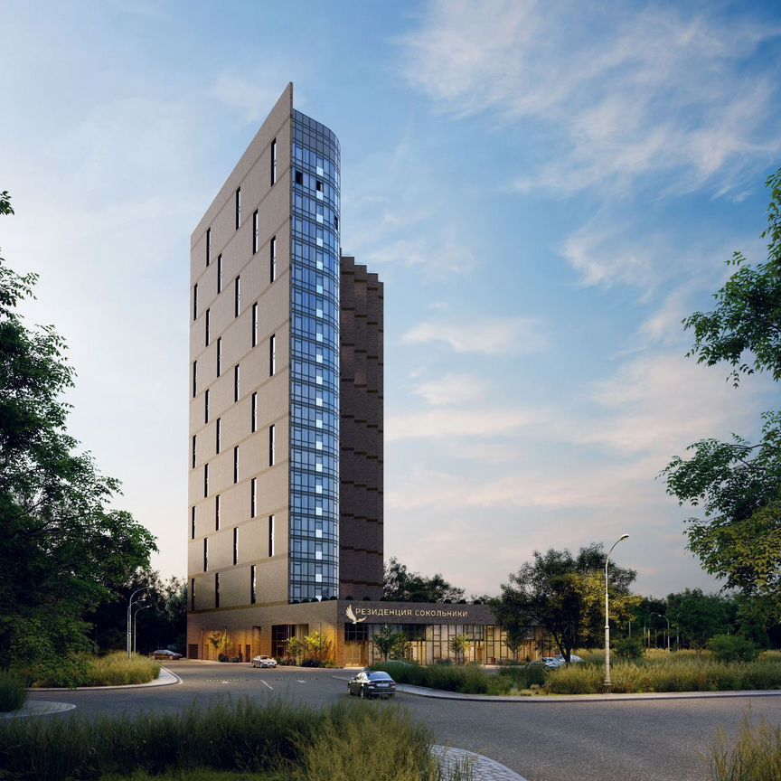 3-к. апартаменты, 95,7 м², 21/21 эт.