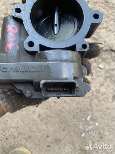 Peugeot 308 дроссельная заслонка