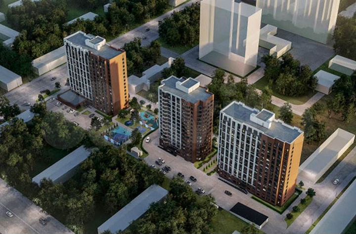 Квартира-студия, 20,6 м², 12/15 эт.