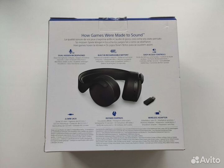 Беспроводная гарнитура pulse 3D