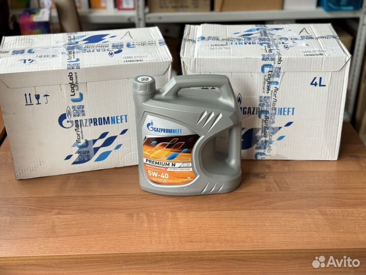 Моторное масло Gazpromneft Premium N 5W40