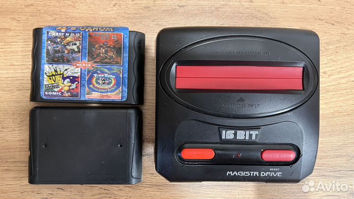 Игровая приставка Sega Magistr Drive 2 рабочая