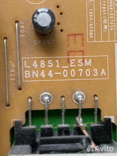 BN41-00703A L48S1 ESM samsung UE40J5100