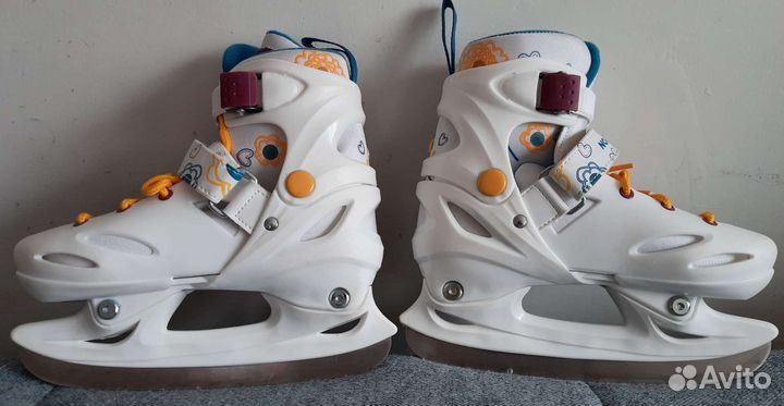 Коньки раздвижные 30/33