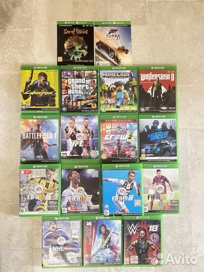 Игры для xbox one диски