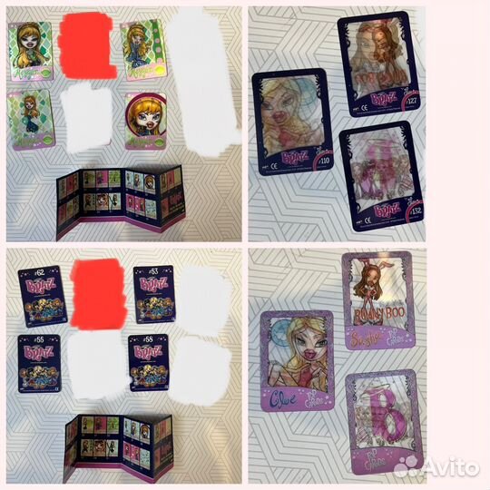 Карточки bratz коллекция