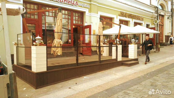 Ограждения для кафе и ресторанов