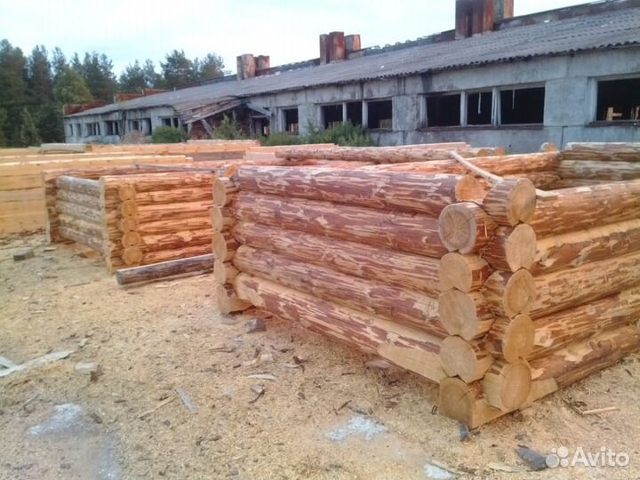 Срубы домов и бань