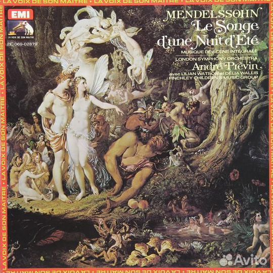 Винтаж - mendelssohn: LE songe D' UNE nuit D' ETE