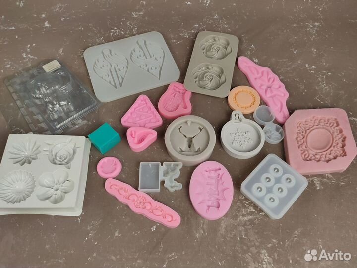 Молд силиконовый для гипса и смолы