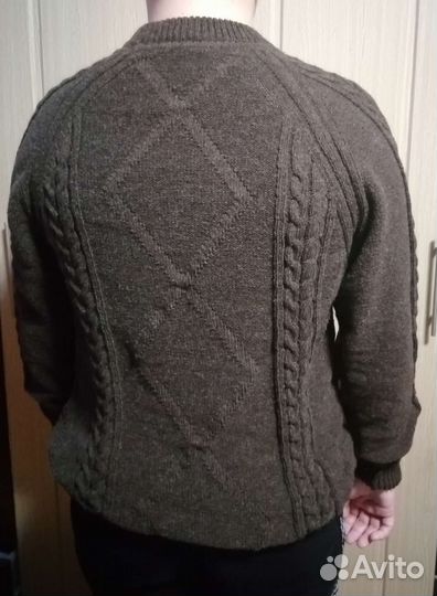 Свитер мужской. Новый 54-56. Ручная работа