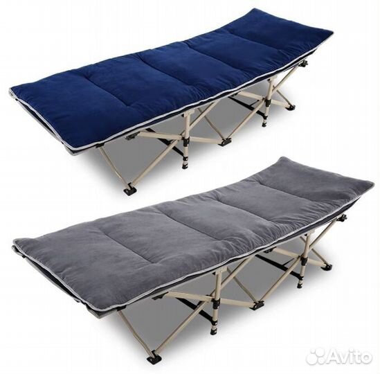 Кровать-раскладушка с матрасом, 190х70см до 200кг