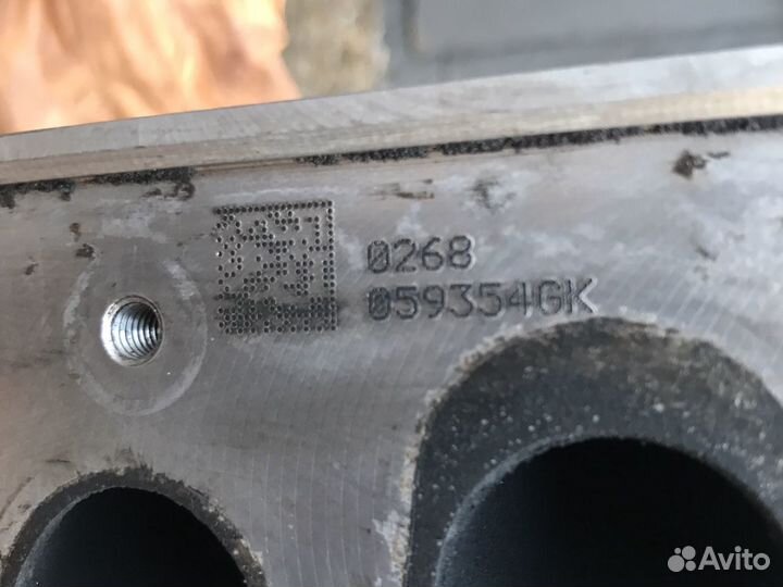 Гбц правая 3.0tdi Фольксваген туарег