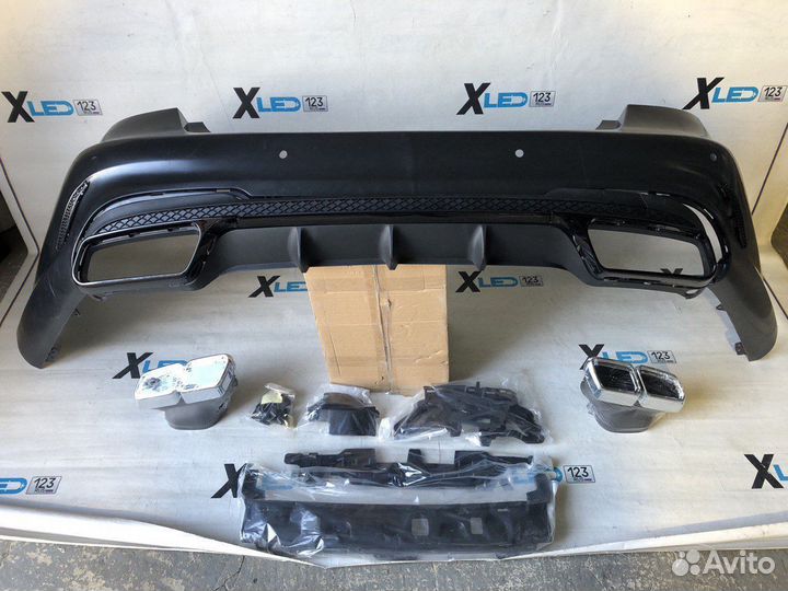 Задний бампер w212 w 212 63 в сборе