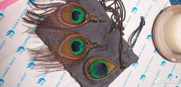 Подвеска и серьги