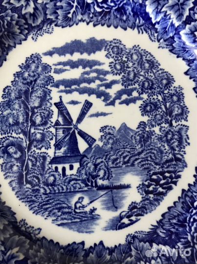 Тарелка старинная Англия