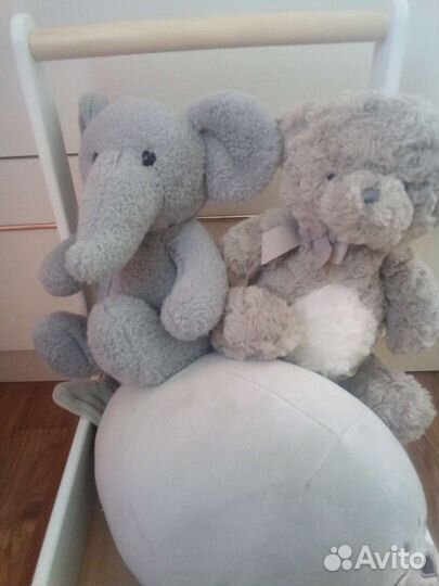 Игрушки Слоник Медвежонок Тюлень