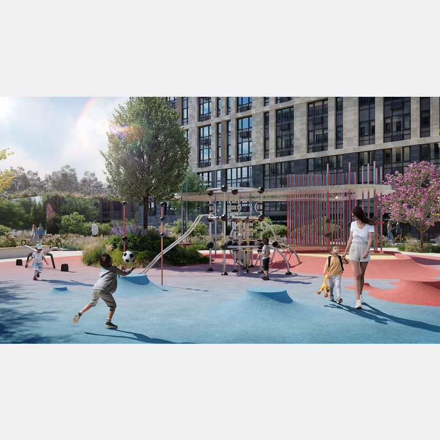 3-к. квартира, 98,7 м², 2/19 эт.