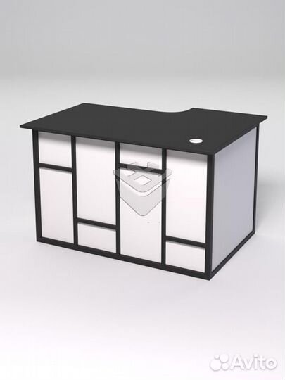 Стол эргономичный офисный сэ-15А (левосторонний) &