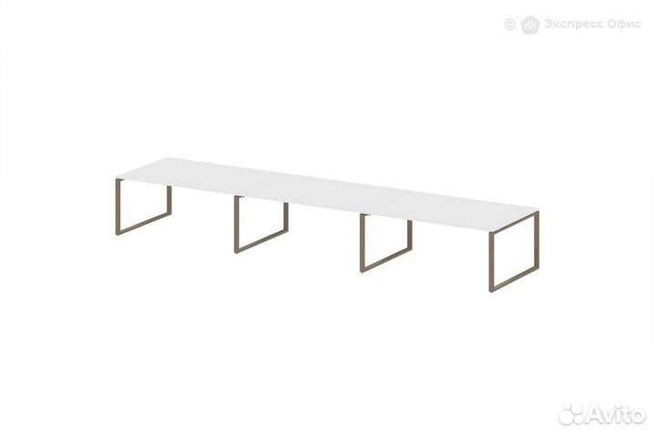 Стол для переговоров (3 столешницы) Metal system s