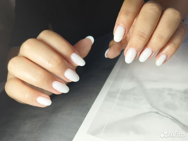 Маникюр, покрытие гель лаком, наращивание ногтей