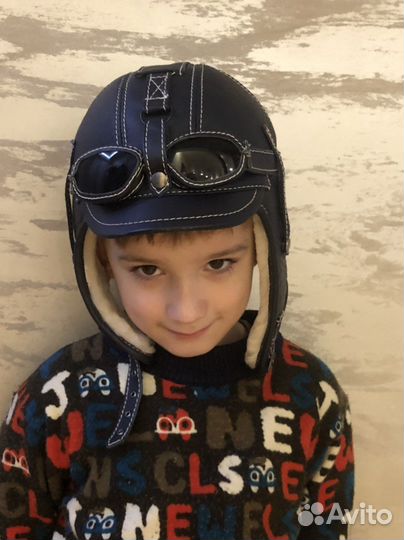 Шапка-шлем «Авиатор»