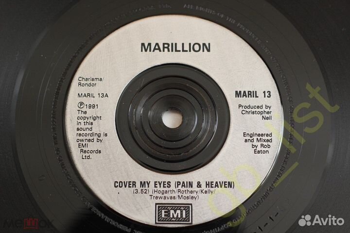 Marillion – Cover My Eyes (UK-1991-Single)