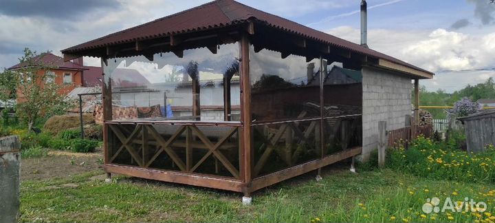 Тонированные мягкие окна