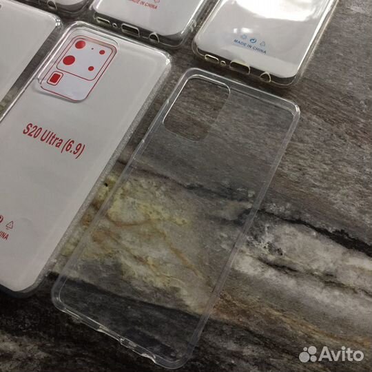 Чехол прозрачный для Samsung