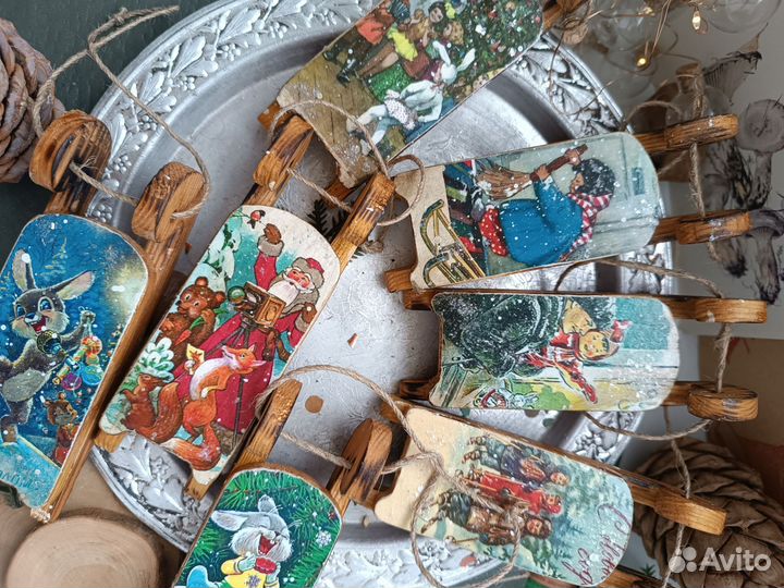 Елочные игрушки СССР