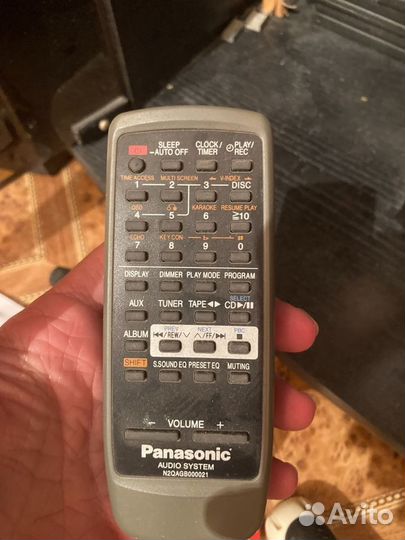 Музыкальный центр panasonic sa vk 550
