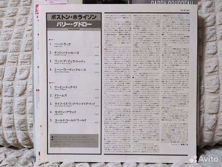 Barry Goudreau – Barry Goudreau, 1980 Japan