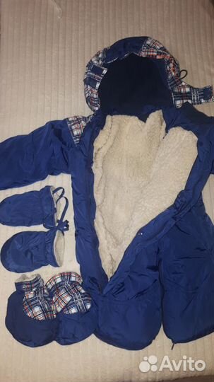 Комбинезон трансформер зимний 74